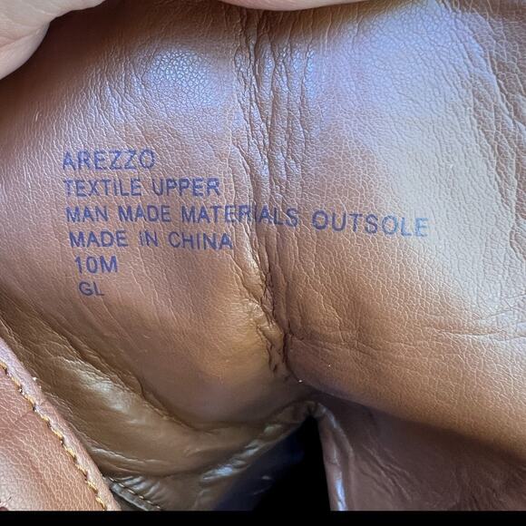 Aerosoles Arezzo Women's Size 10 buckle bootie faux suede brown boot - Picture 13 of 14